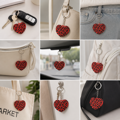 Blue Heart - Keychain with Bottle Opener