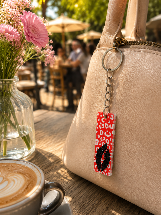 Blue Heart - Keychain with Bottle Opener
